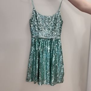 Girls sequin dress